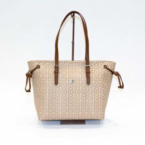 Bolso shopping El Potro colección Insignia beige con logos