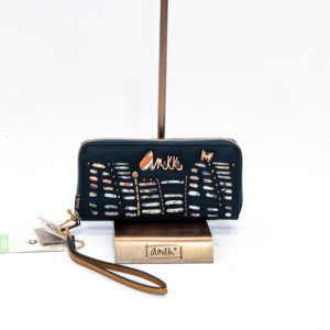 Billetero RFID grande estampado ANEKKE Nature Pachamama