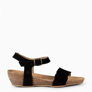 ORDESA - SANDALIAS BIO NEGRO