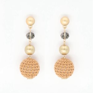 Pendientes largos crochet