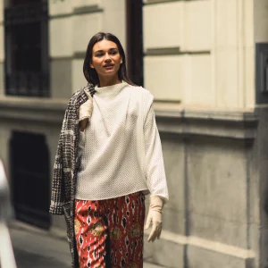 Top Laure Vichy Blanco